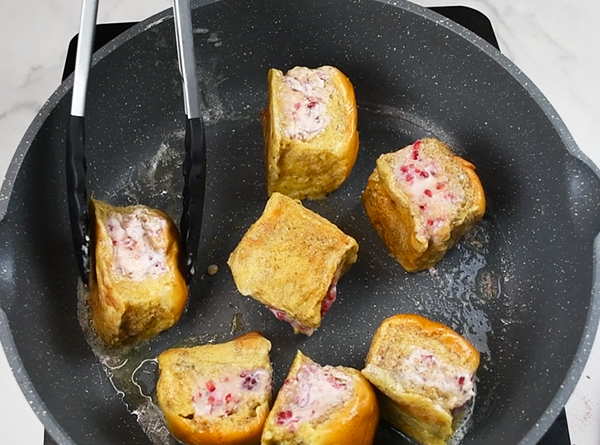 Cupid's French Toast Bites - Step 6